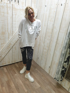 Shirt "Be in Love" verschiedene Farben One Size bis Größe 44/46