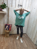 Lade das Bild in den Galerie-Viewer, Shirt &quot;Be in Love&quot; verschiedene Farben One Size bis Größe 44/46

