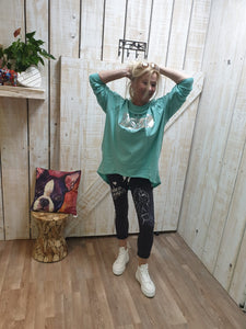 Shirt "Be in Love" verschiedene Farben One Size bis Größe 44/46