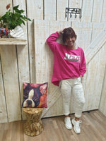 Lade das Bild in den Galerie-Viewer, Shirt &quot;Be in Love&quot; verschiedene Farben One Size bis Größe 44/46
