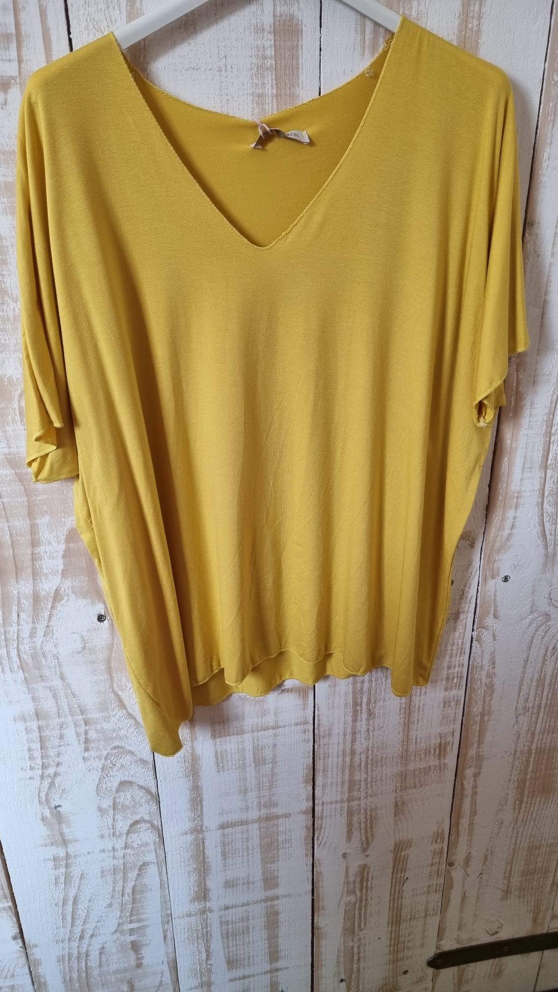 Basic T-Shirt Happy Size bis Gr. 44/46 verschiedene Farben