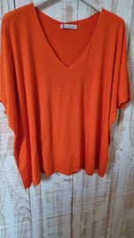 Lade das Bild in den Galerie-Viewer, Basic T-Shirt Happy Size bis Gr. 44/46 verschiedene Farben
