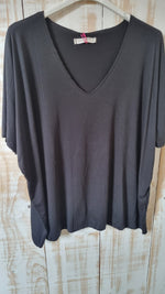 Lade das Bild in den Galerie-Viewer, Basic T-Shirt Happy Size bis Gr. 44/46 verschiedene Farben
