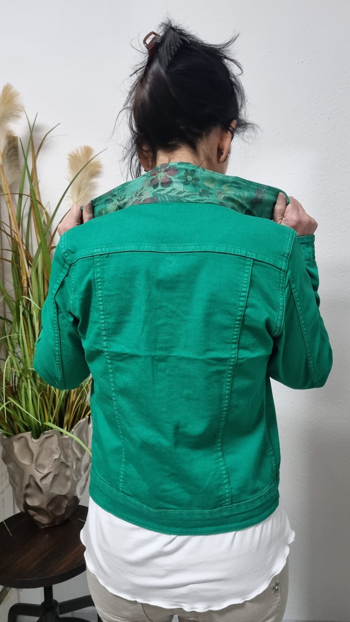 Jeansjacke " Wendy" grün