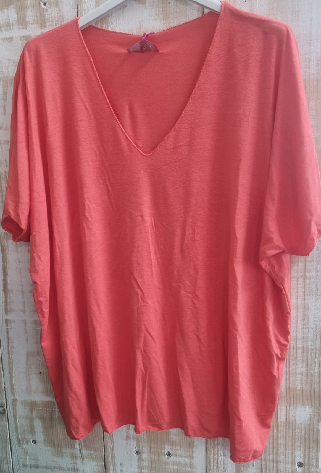 Basic T-Shirt Happy Size bis Gr. 44/46 verschiedene Farben