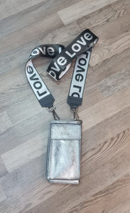 Handytaschen mit Portemonnaie aus echtem Leder verschiedene Farben