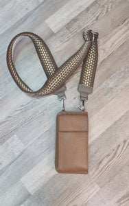 Handytaschen mit Portemonnaie aus echtem Leder verschiedene Farben